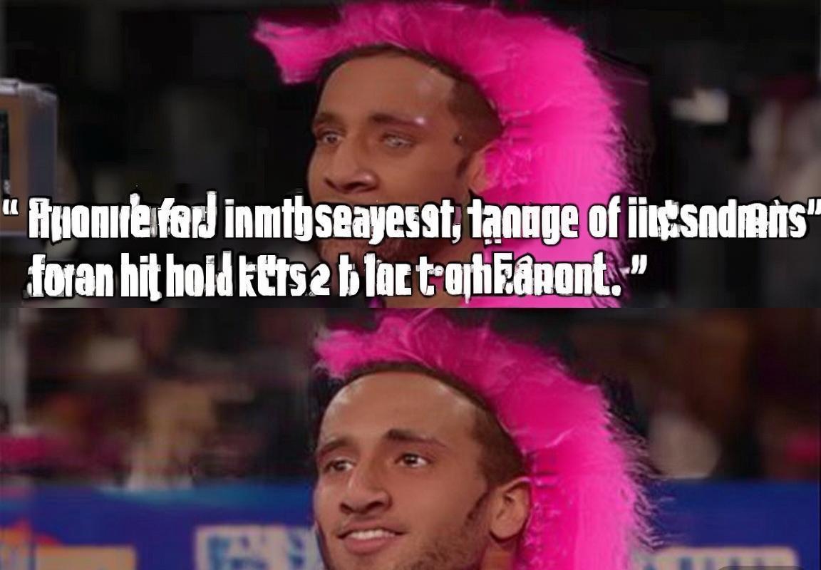 运动赛场趣闻：布朗发际线粉赛后热议，幽默回应彰显选手风度